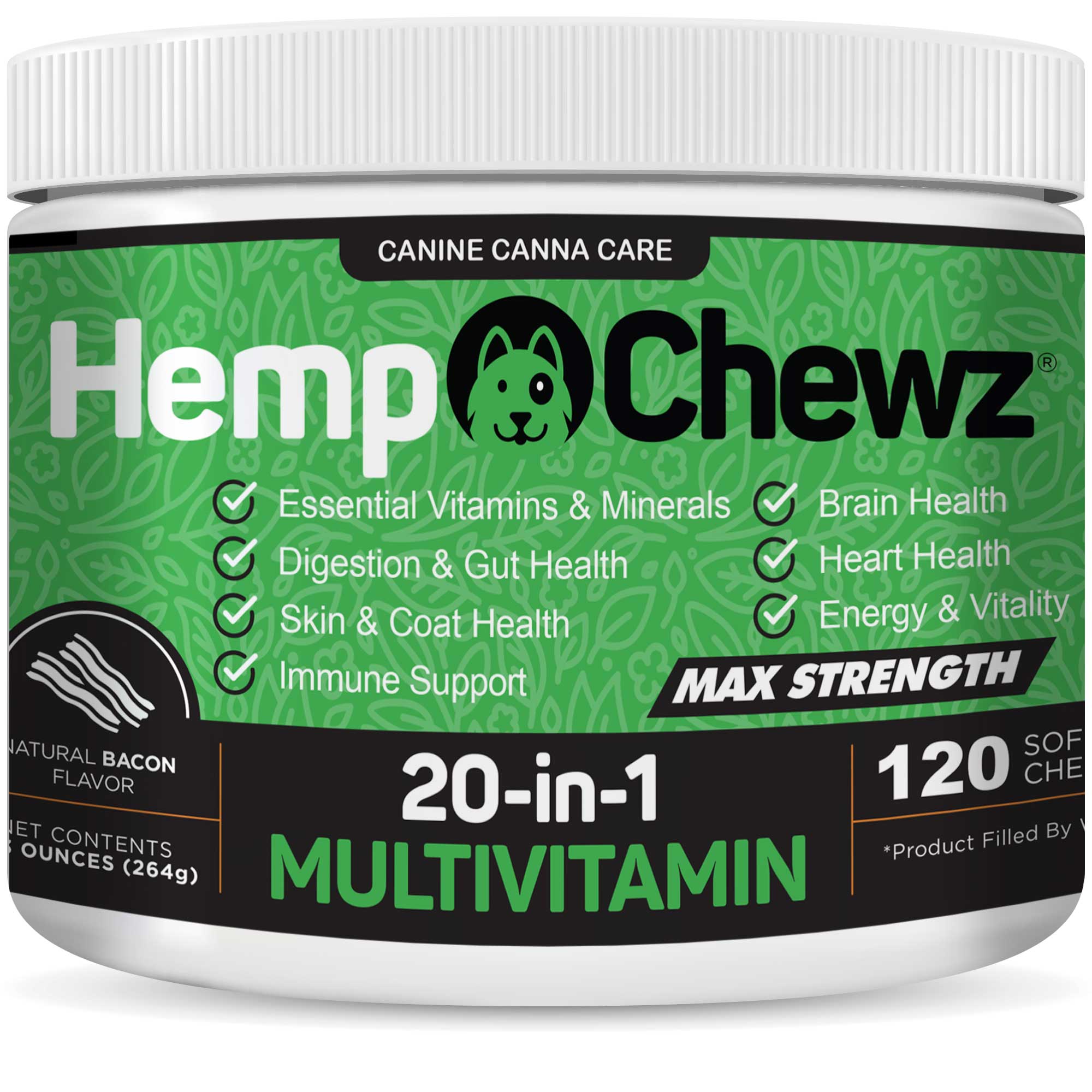 Hemp Chewz 20-in-1 Multivitamin for Dogs